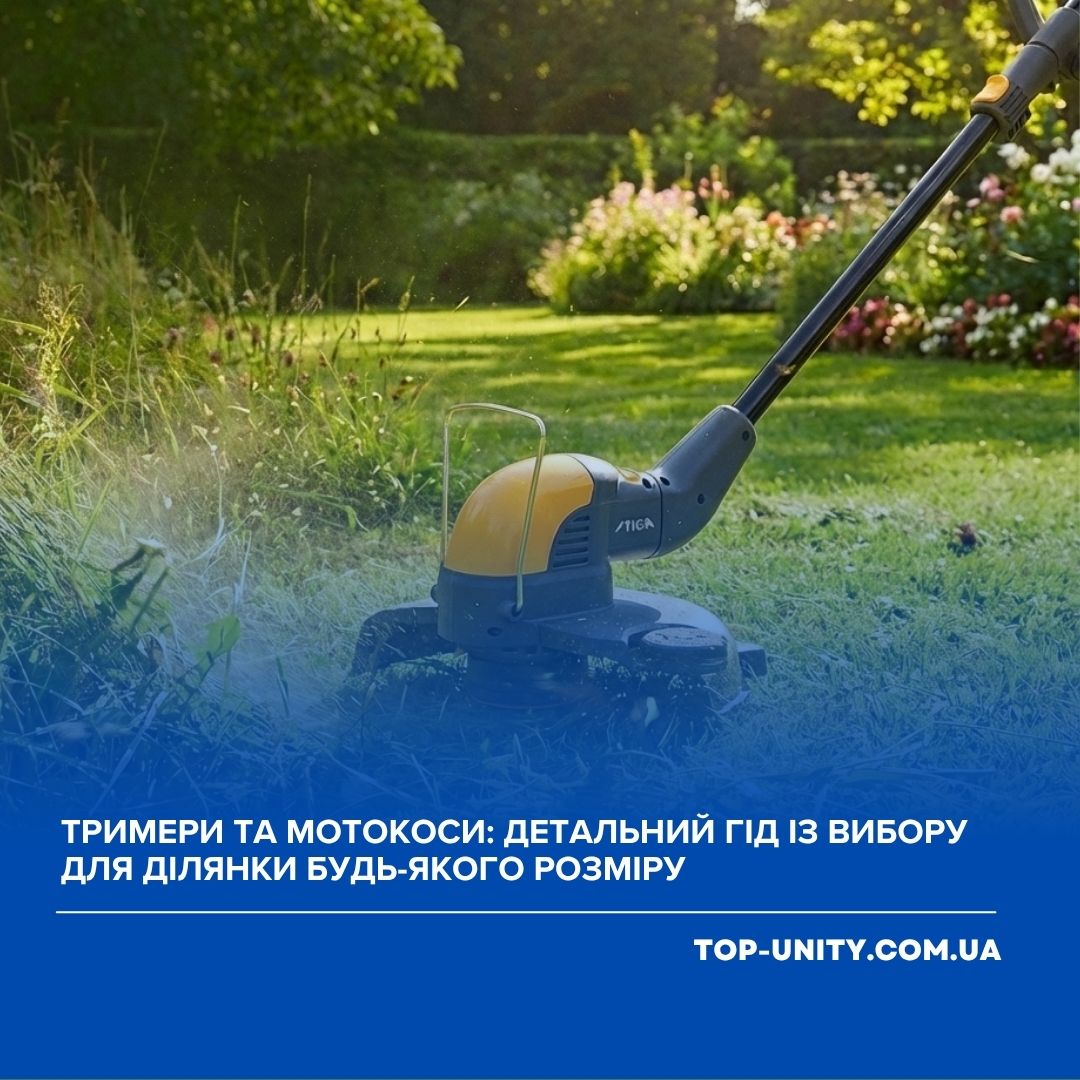 Тримери та мотокоси: детальний гід із вибору для ділянки будь-якого розміру