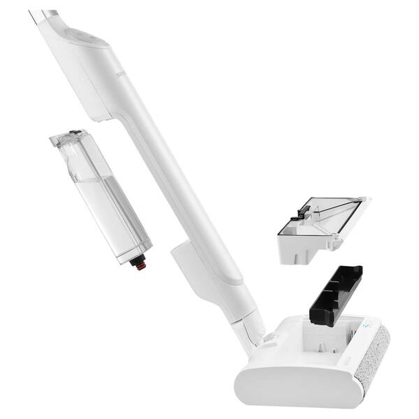 Пилосос Sencor  безпровідний, 250Вт, конт пил -0,5л, автон. робота до 45хв, НЕРА, підсвітка, турбо щітка, білий