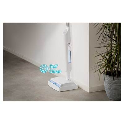 Пилосос Sencor безпровідний миючий, конт для води-0.4л, автон. робота до 40хв, вага-2.8кг, НЕРА, білий