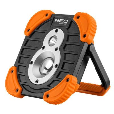 Neo Tools Прожектор, акум., 2600 мАгод, 3.7 Li-ion, 10 Вт + 3 Вт, 750+ 250 люмен