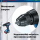 Bosch Шуруповерт-дрель GSR 18V-50, 18V, 2*2 Ач, 28/50/50 Нм, 460/1800 об/мин, 1кг, кейс, ЗУ, принадлежности