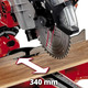 Einhell Пила торцовочна з протяжкою TC-SM 2534/1 Dual, 2100 Вт, диск 250 мм, лазер