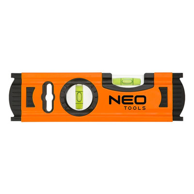 Neo Tools 71-030 Уровень алюминиевый 20 см, 2 ячейки