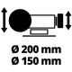 Einhell Станок точильный TC-WD 200/150, 250 Вт.