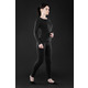 2E Tactical Women's Heated Thermal Underwear with eFiber Technology in Black, Size M