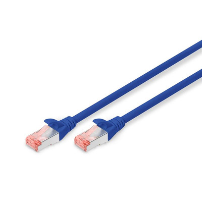 Патч-корд DIGITUS CAT 6 S-FTP, 3м, AWG 27/7, LSZH, Blue (DK-1644-030/B)