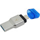 Кардрідер Kingston MobileLite Duo 3C Dual Interface USB3.1 Type-A and Type-C microSD (FCR-ML3C) Metall Casing