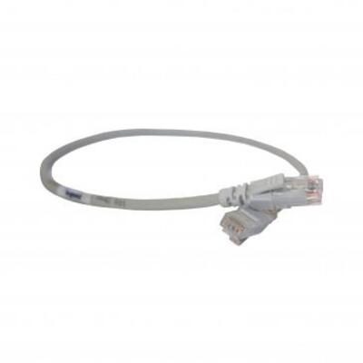 Legrand Патч-корд LCS3 CAT 5e U-UTP, 0.5 м, AWG 24, PVC, серый