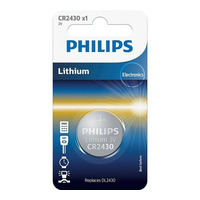 Батарейка Philips Lithium CR 2430 BLI 1 (CR2430/00B)