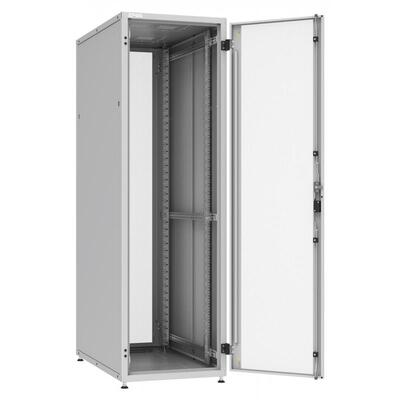 ZPAS Шкаф 19" 42U 800x800, перфор.двери WZ-IT-428080-42AA-2-011-FP, серая