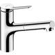 Hansgrohe Змішувач для кухні Zesis M33, довж.виливу - 219мм, витяжний, 1важіль, KM150, хром