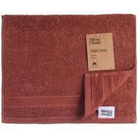 ARDESTO Полотенце махровое SuperSoft, терракота, 30х50см, 100% хлопок