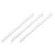 2E Plastic Binding Coils, 38mm, White, 50 Pieces