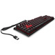 Ігрова клавіатура HP OMEN Encoder LED 104key Cherry MX Red USB Black (6YW76AA)