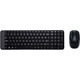 Комплект клавиатуры и мыши Logitech Wireless Combo MK220