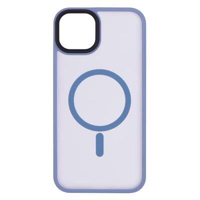 Чехол 2Е Basic для Apple iPhone 15 Plus, Soft Touch MagSafe Cover, Light Blue