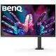 Монитор TFT 27" BenQ PD2705UA, IPS, 4K UHD, 99% sRGB, HDMI, DP, USB-C, USB-hub, HAS, колонки, темно-серый