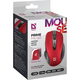 Миша DEFENDER (52052) Prime MB-053, 6D, 800-1600dpi, RED, wireless, silent