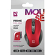 Миша DEFENDER (52052) Prime MB-053, 6D, 800-1600dpi, RED, wireless, silent