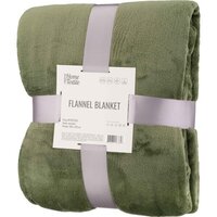 Плед Ardesto Flannel, 200x220 см, 100% полиэстер, зеленый