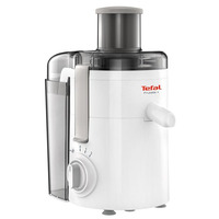 Соковыжималка Tefal Frutelia + отцентрированная 350Вт, чаша-0.95л, жмых-0.5л, пластик, бело-серый