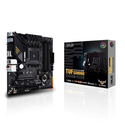 Материнcкая плата ASUS TUF GAMING B550M-PLUS sAM4  B550 4xDDR4 M.2 HDMI DP mATX