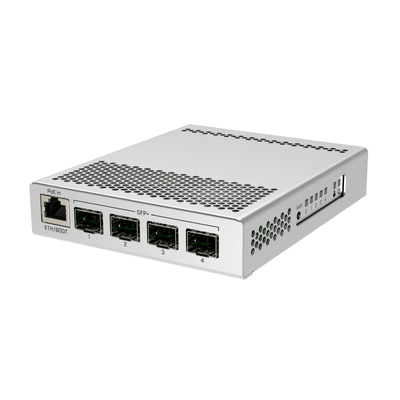 Комутатор 5 портів керований MikroTik CRS305-1G-4S+IN