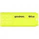 Флеш-накопичувач USB2.0 64GB Goodram UME2 Yellow (UME2-0640Y0R11)