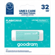 Флеш-накопичувач USB3.2 32GB Goodram UME3 Care Green (UME3-0320CRR11)