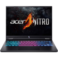 Ноутбук Acer Nitro 16 AN16-42 16" WQXGA IPS, AMD R9-8945HS, 32GB, F1TB, NVD4070-8, Lin, черный