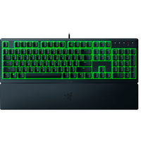 Клавиатура мембранная Razer Ornata V3 X 104key, USB-A, EN/UK, RGB, черный