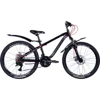 Велосипед ST 24" Discovery FLINT DD 2024 (чорний (м))