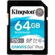 Карта пам'яті Kingston SD   64GB C10 UHS-I U3 R170/W70MB/s
