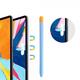 Чехол Goojodoq Matt 2 Golor TPU для стилуса Apple Pencil 2 Blue/Orange (1005002071193896BO)