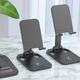 Держатель для смартфона SkyDolphin SH10 Folding Desktop Stand Black (PST-000053)