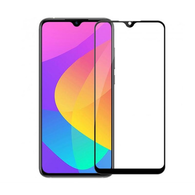 Защитное стекло для Samsung Galaxy A10 SM-A107/M01 SM-M017 Black, 0.3мм, 4D ARC, Люкс (Z15091)