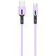 Кабель Usams US-SJ433 USB-USB Type-C, 1 м, Purple (SJ433USB04)