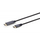 Кабель Cablexpert DisplayPort - HDMI (M/M), 1.8 м, Black (CC-DP-HDMI-4K-6)