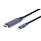 Кабель Cablexpert HDMI - USB Type-C (M/M), 1.8 м, Black (CC-USB3C-HDMI-01-6)