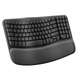 Клавiатура бездротова Logitech Wave Keys Wireless Graphite (920-012304)