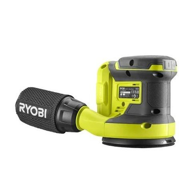 Шлифмашина эксцентриковая аккумуляторная Ryobi RROS18-0, 18В, 125мм, ONE+орбита 2.5мм, без АКБ и ЗП