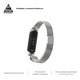 Ремешок Armorstandart Milanese Magnetic Band 503 для Xiaomi Mi Band 5/Mi Band 6 Silver (ARM57180)