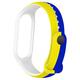 Ремешок Armorstandart New Style для Xiaomi Mi Band 7/6/5 Blue-Yellow (ARM61907)