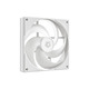 Вентилятор ID-Cooling AS-140-W Duet, 140x140x25мм, 4-pin PWM, белый