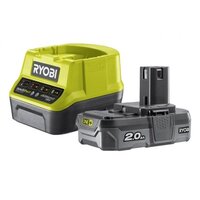 Акумулятор та зарядний пристрій Ryobi ONE+ RC18120-120, 2 Ач, 18В (5133003368)