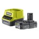 Набор аккумуляторов и зарядных устройств Ryobi RC18120-120 ONE+, 18В, 2А•час, ЗП