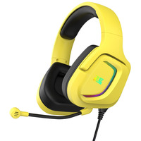 Ігрова гарнітура 2E Gaming HG340 RGB USB 7.1 Yellow