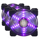 Набор Frime RGB-вентиляторов + Fun hub + ДУ Frime Iris Flicker KIT (IRISFLICKERKIT), 120х120х25, 6-pin