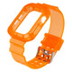 Реминець для Apple Watch (38-40mm) Color Transparent + Protect Case Orange