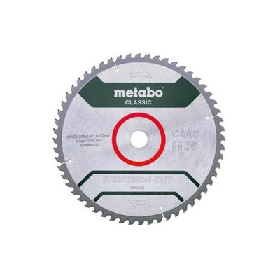 Диск пильний Metabo PRECISION CUT WOOD - CLASSIC, 305х2.4х30мм, 1.6мм, 56 зубців